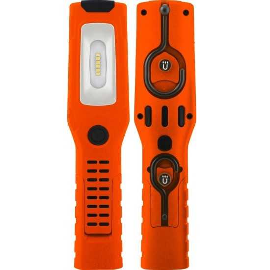 Vision, Vision Flexible Magnetic Hand Lamp/Torch - Orange